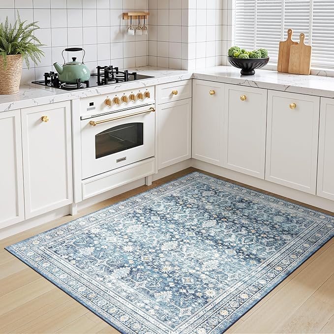 Lofus 3x5 Area Rug for Entryway, Washablee Soft Rugs for Bedroom, Living Room - Image 4