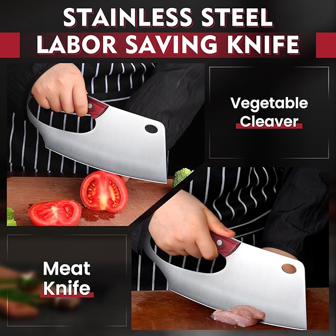 ROCOCO Easy Handle Meat Cleaver