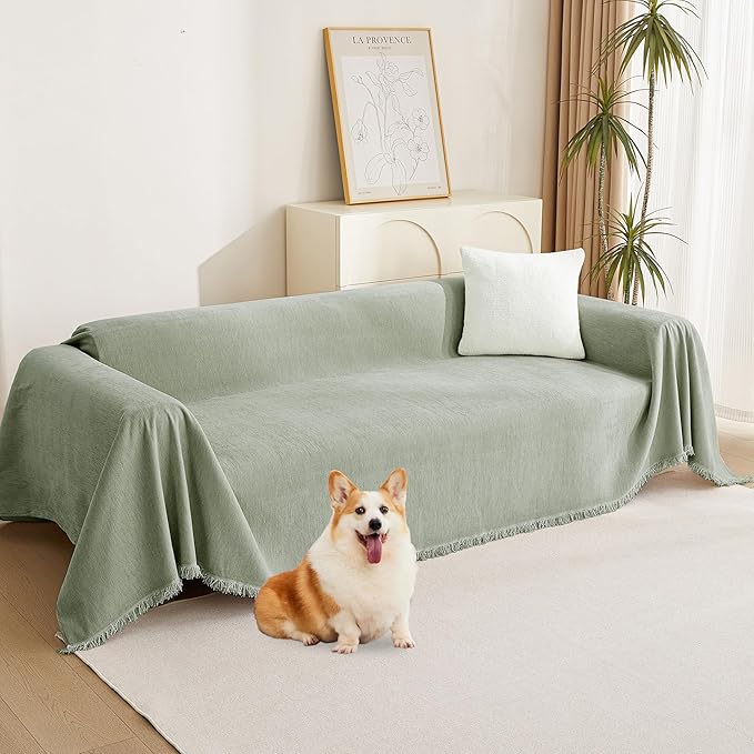 MYSKY HOME Easy Fitted Couch Cover by MYSKYHOME