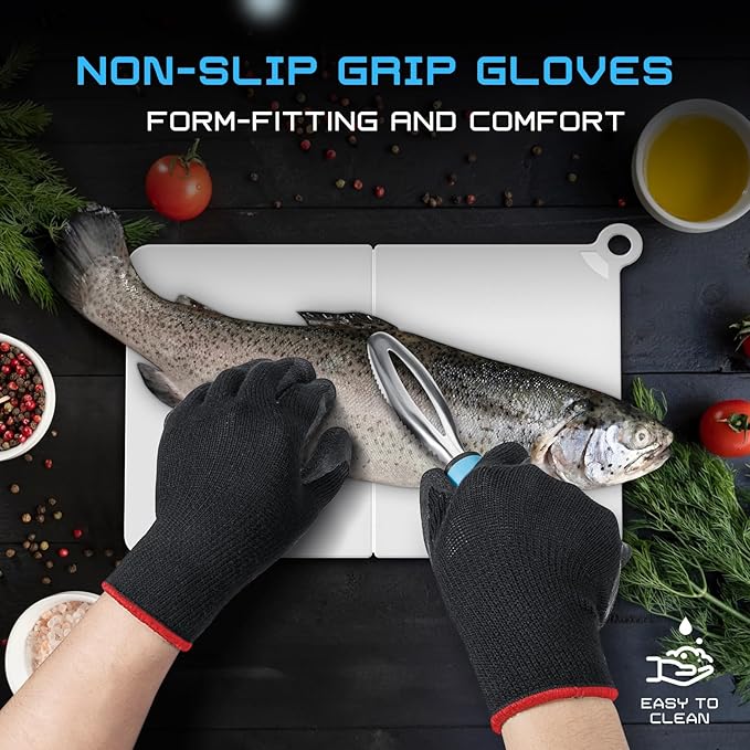 Fillet Knife Kit Combo, Fishing Knives and Honing Rod, Ultra-Sharp G4116 German - Image 6