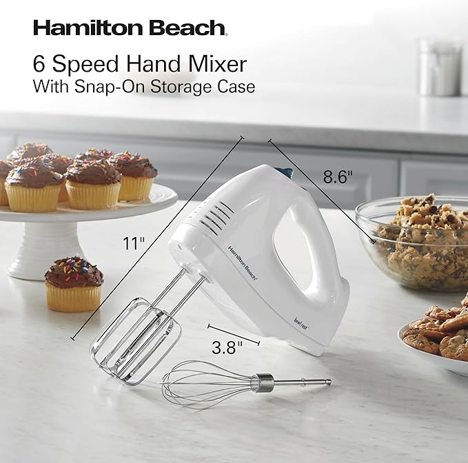 Hamilton Beach 6-Speed Electric Hand Mixer - Image 8