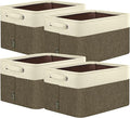 BALEINE 4 Pack Fabric Closet Storage Bins by BALEINE