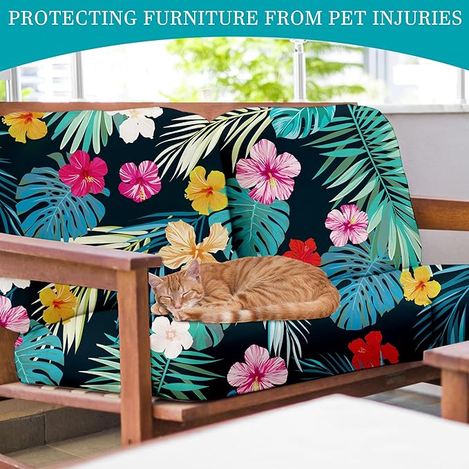 14Pcs Stretch Patio Cushion Covers, Outdoor Couch Covers Replacement, Outdoor - Image 6