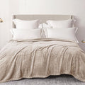 Exclusivo Mezcla Plush Fuzzy Fleece Bed Blanket King Size, Super Soft, Fluffy by ExclusivoMezcla
