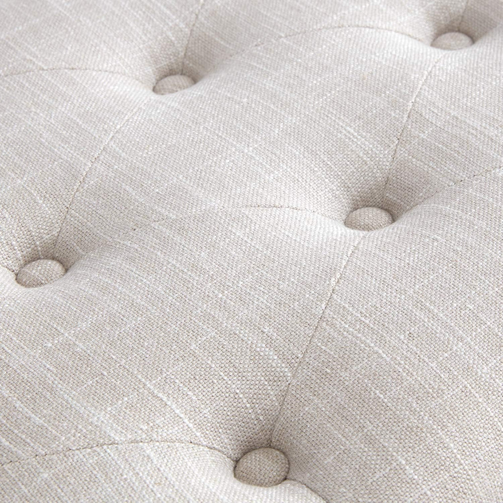 HUIMO Bedroom Bench for End of Bed, Upholstered Dining Seat for Kitchen, Butt...