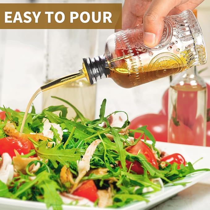 Syrup Dispenser Bottles Set of 3, Simple Syrup Bottle - Image 6