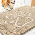 Smiry Dog Door Mat for Muddy Paws, Absorbent Dirt Trapper Non Slip Quick Dry by Smiry