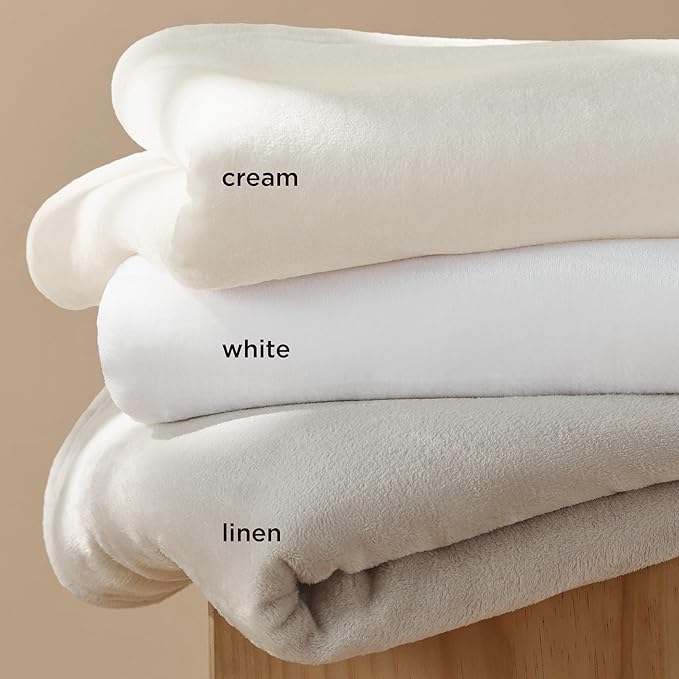 Bedsure Fleece Blanket Queen Blanket Linen - Image 4