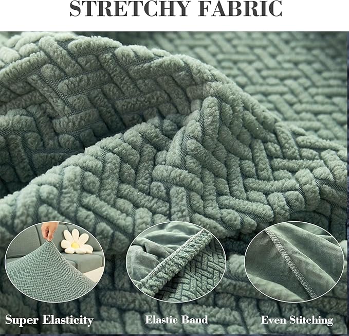 Sofa Covers Couch Covers for Sofa Pet Friendly Couch Cushion Covers Universal - Image 5