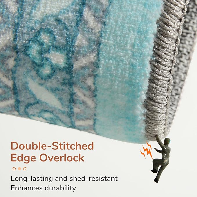 OPPODREAM Soft 6x9 Area Rugs, Washable Rug 6x9 - Image 3