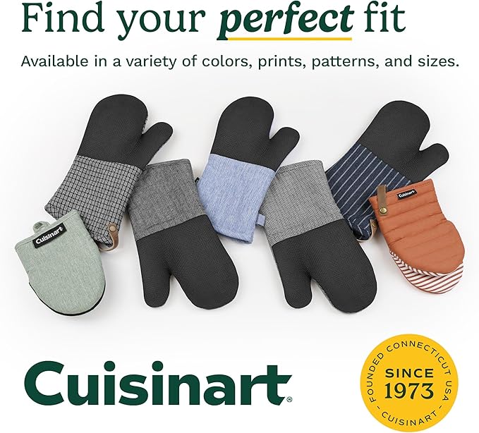 Cuisinart Mini Oven Mitts – 5.5” x 8” Heat-Resistant Kitchen Mitts - Image 7