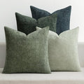 MIULEE Pack of 4 Couch Throw Pillow Covers 20x20 Inch Green Forest Soft by MIULEE