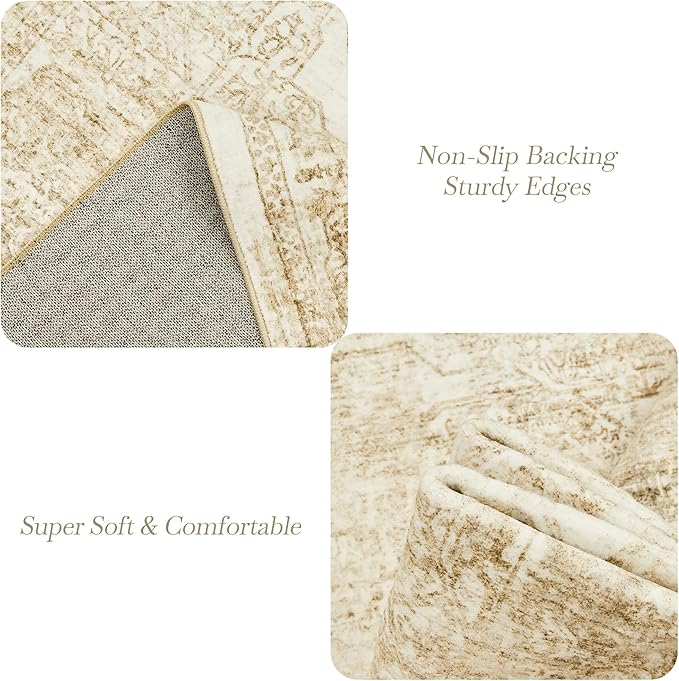 Washable Area Rug 9x12, Large Soft Rugs - Image 5