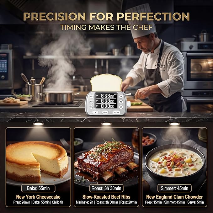 Digital Kitchen Timer for Cooking - Image 5