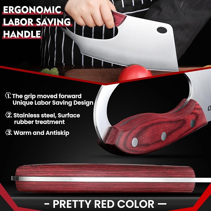 ROCOCO Easy Handle Meat Cleaver