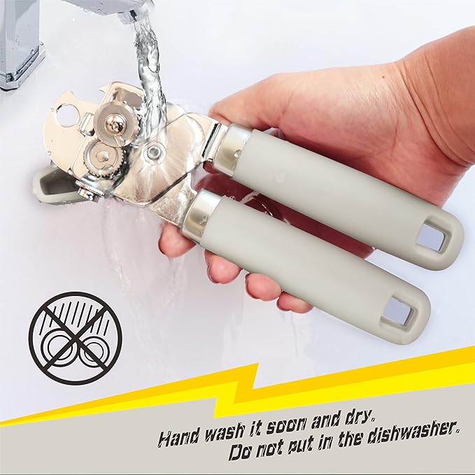 PrinChef Can Opener Manual, Can Tin Bottle Opener - Image 6