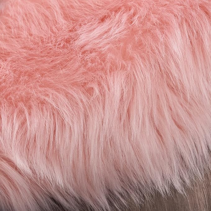 Latepis 3x5 Faux Fur Sheepskin Rug - Image 6
