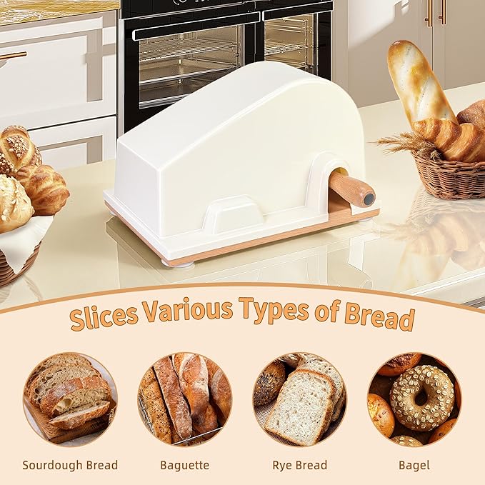 CAWIU Upgraded Manual Bread Slicer