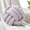 Uvvyui Knot Pillow Ball, Soft Home Decorative Round Throw Pillow, Handmade by Uvvyui