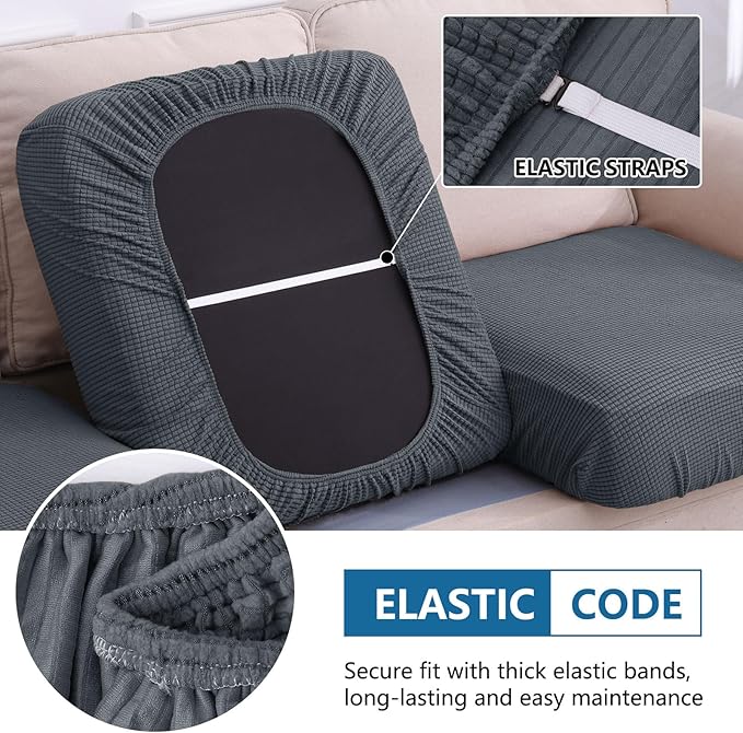 hyha Waterproof Couch Cushion Covers - Image 4