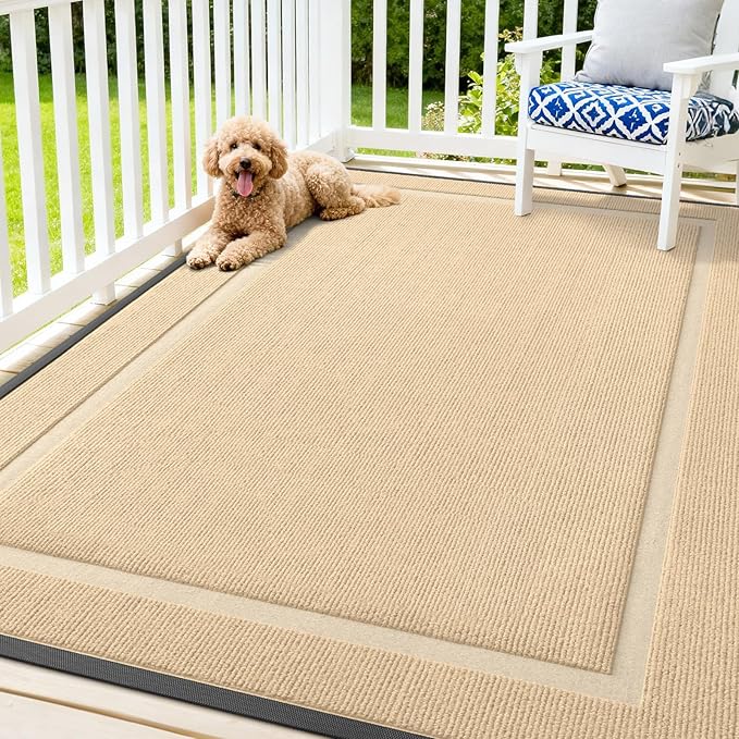 OLANLY Front Door Mat Indoor Outdoor Entrance, Waterproof All-Season, by OLANLY