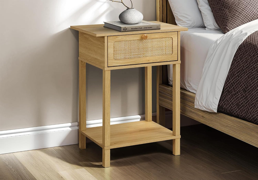 Monarch Specialties I 3842 Accent Table, 2 Tier, End, Nightstand, Side Table,...