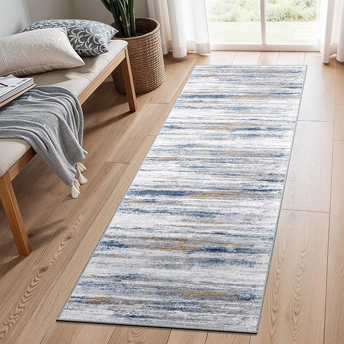 Washable Kitchen Runner Rug for Family: Easy-to-Clean Runners for Hallway by WIEVEDENS