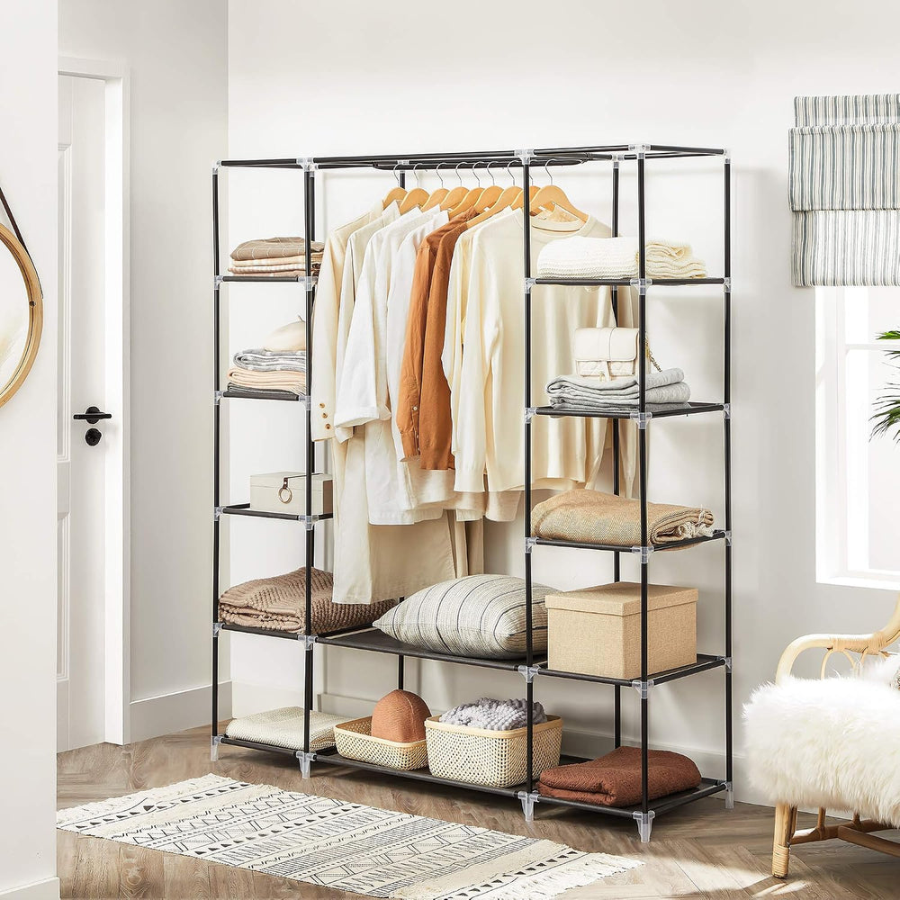 SONGMICS Closet Wardrobe, Portable Closet, Clothes Storage Organizer
