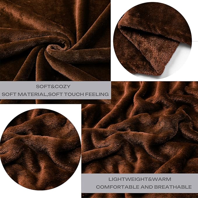 JIAHANNHA Flannel Fleece Blanket Throw Size, Super Soft Plush Cozy and - Image 4