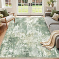 Washable Area Rugs 7'x9' Non-Slip Modern Abstract Soft by RELEANY