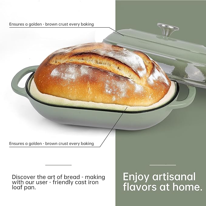 Premium Enameled Cast Iron Dutch Oven