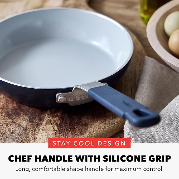 GreenPan x Bobby Flay 8" Nonstick Frying Pan Skillet, PFAS-Free Diamond Ceramic - Image 9