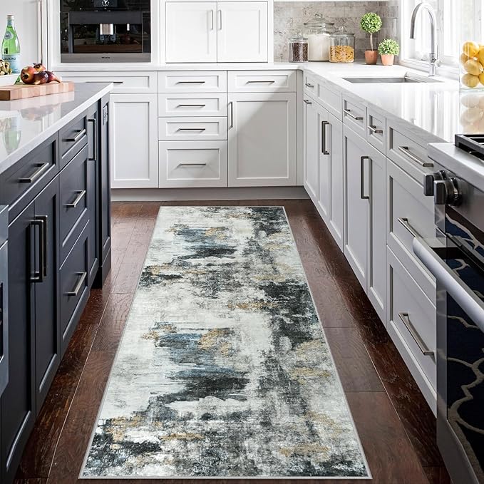 Runner Rug for Hallways Kitchen 2'6"x8' Washable Non Slip: Carpet Non Skid 8ft - Image 3