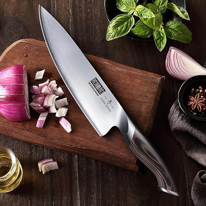 HOSHANHO 5 Pieces Knife Set, Japanese High Carbon Stainless Steel Kitchen Knife - Image 6