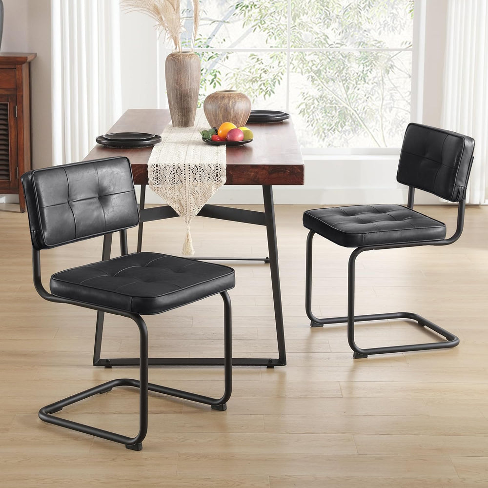 ONEVOG Mid-Century Modern Dining Chairs, Kitchen Dining Room Chairs Set of 2,...