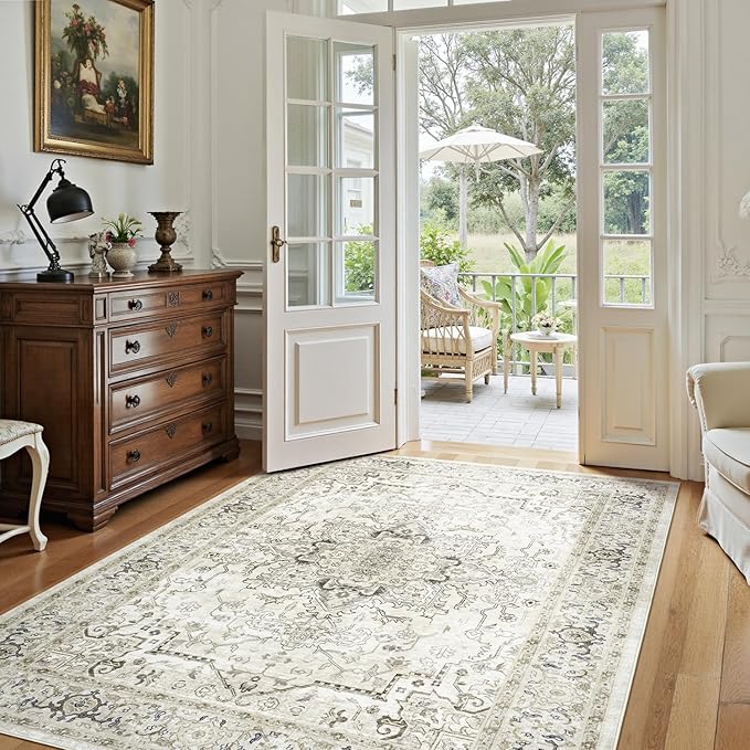 Lofus 6x9 Area Rugs for Living Room, Washable Area Rug, Rugs for Bedroom - Image 2
