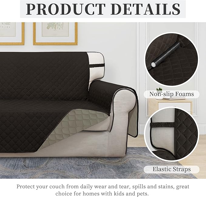 ISSUNTEX Double Protection 100% Waterproof Chair Sofa Covers - Image 5