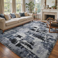 8x10 Ft Extra Large Shag Rugs for Living Room, Tie Dyed Ultra Soft Fluffy Furry by Cuzwlovita