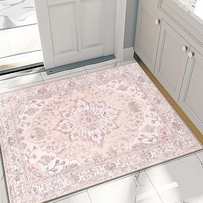 RELEANY Area Rugs 2'6''x4' Kitchen Rugs Entry Rug Small Rugs by RELEANY