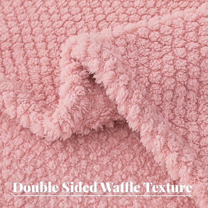Whale Flotilla Twin Size Fuzzy Fleece Blanket - Image 6