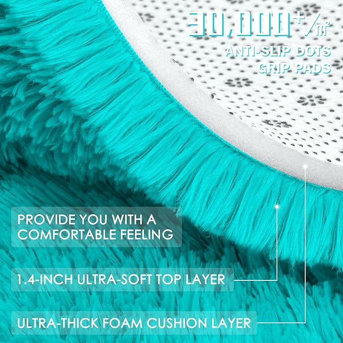 OLANLY 2x5 Machine Washable Runner Rugs - Image 6