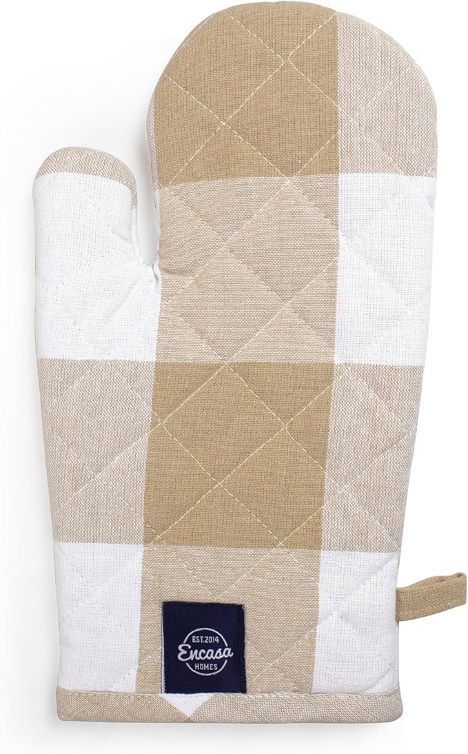 Encasa XO Long 12"x7" Oven Microwave Hand Gloves Mitts - Image 5