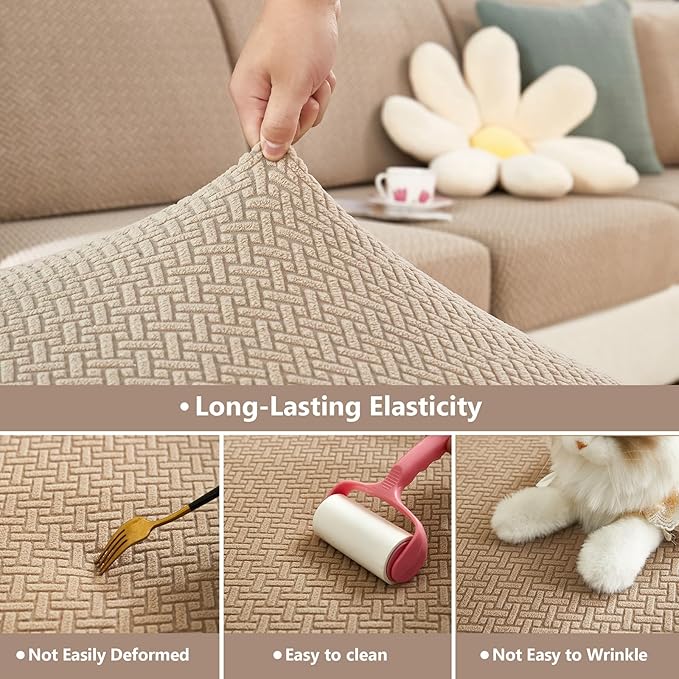 Couch Cushion Covers for Sofa Couch Covers Wear-Resistant Universal Sofa Cover - Image 7