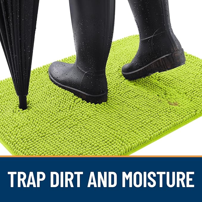 OLANLY Dog Door Mat for Muddy Paws 24x16, Absorbs Moisture and Dirt, Absorbent - Image 2