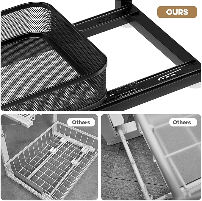 2-Pack 18.5 IN Depth Under Sink Organizer - Image 3