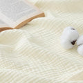 Bedsure 100% Cotton Muslin Blanket Queen Size by BEDSURE