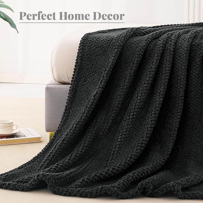 Whale Flotilla Queen Size Fuzzy Fleece Blanket - Image 7