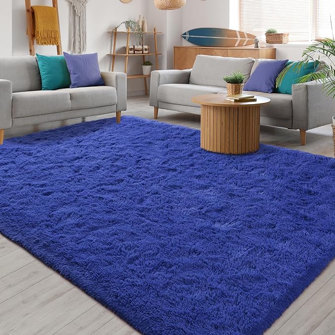 Chicrug Soft Area Rugs for Bedroom Living Room Plush Fluffy Rug 4x6 Feet - Image 7