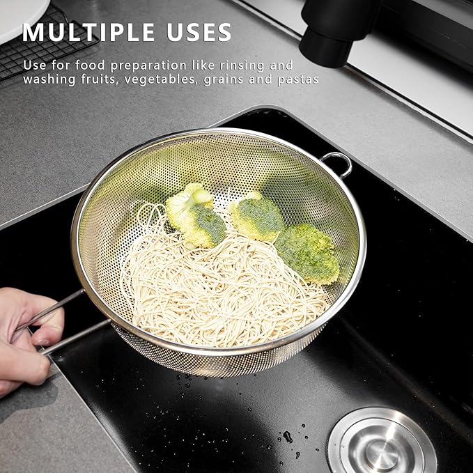 Metal Fine Mesh Strainer and Colander - Image 6