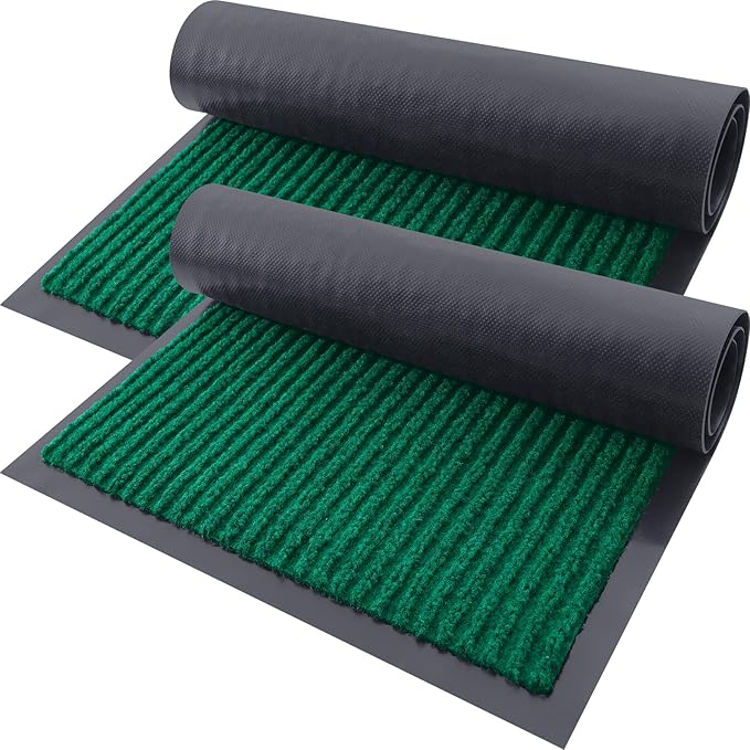 OLANLY Front Door Mat Indoor Outdoor Entrance, Waterproof Heavy Duty Doormat by OLANLY
